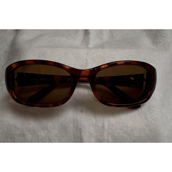 Ralph Lauren RA 5043 502/83 Square Havana Brown Sunglasses 56-17-130 FRAME ONLY‎ - Picture 8 of 8